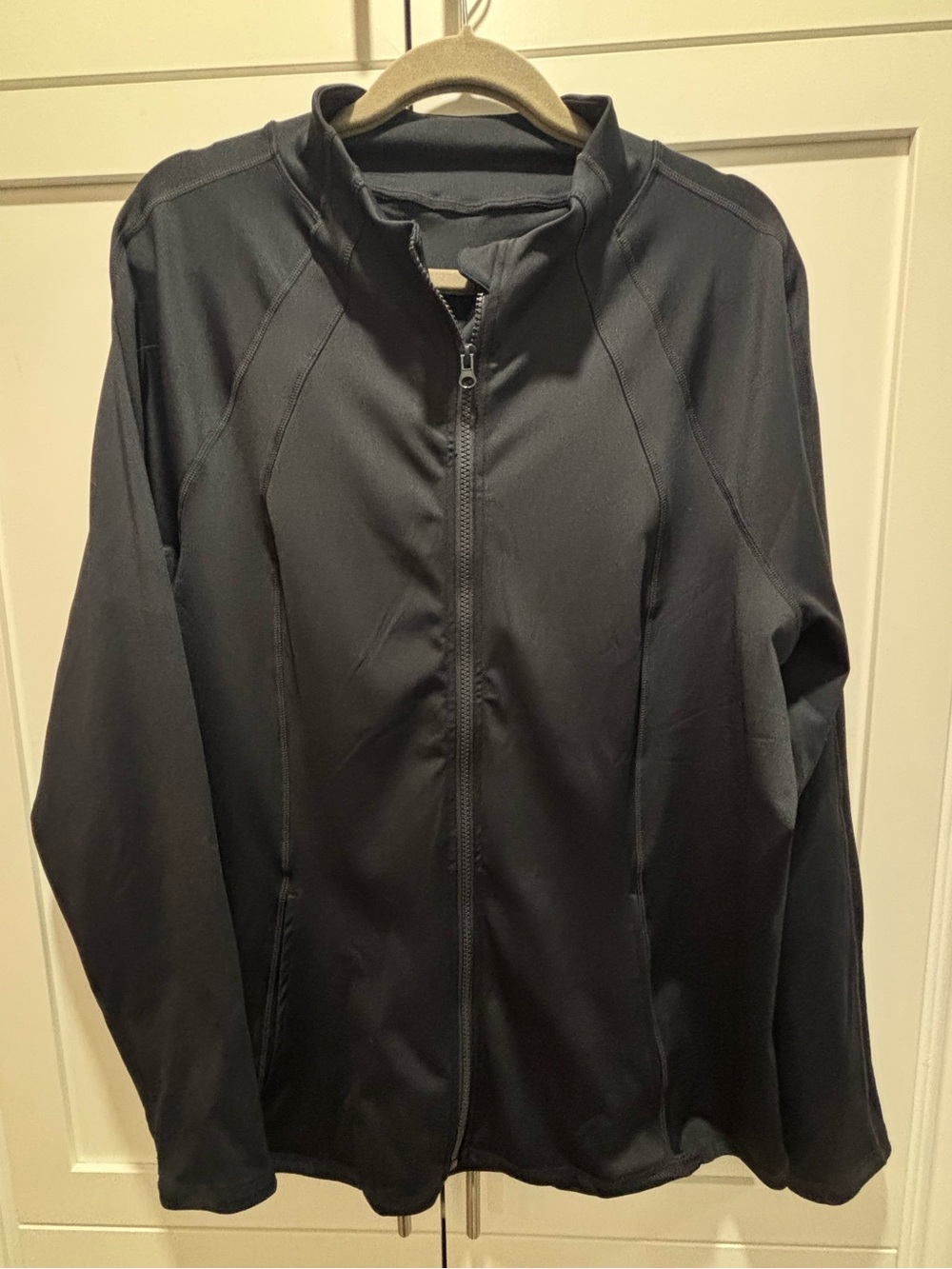 Black Full-Zip Jacket